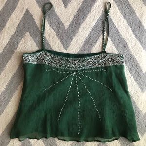 Lotta Stensson Hand Embroidered Silk Top